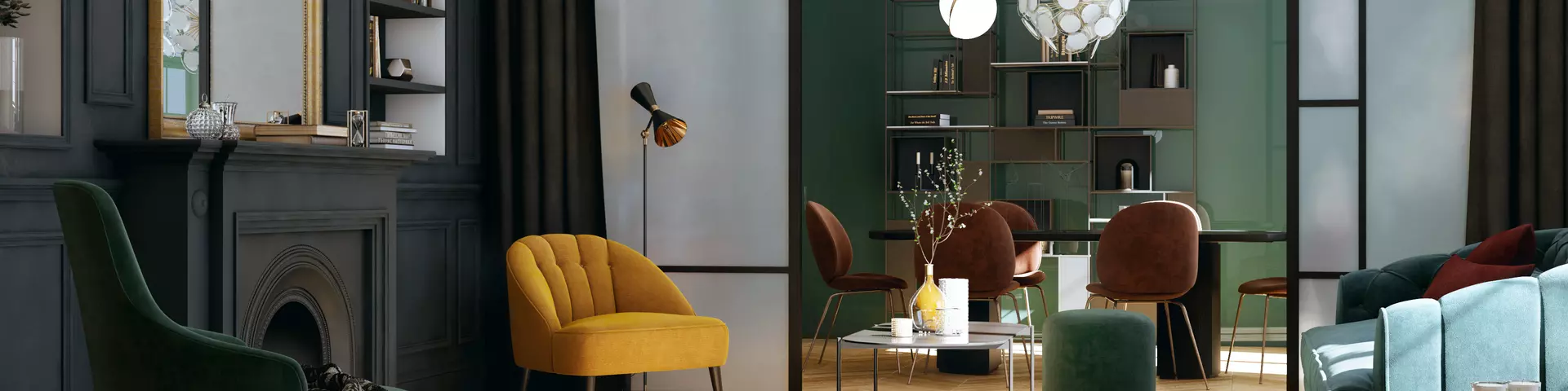 Mur en verre laqué PLANILAQUE couleur verte