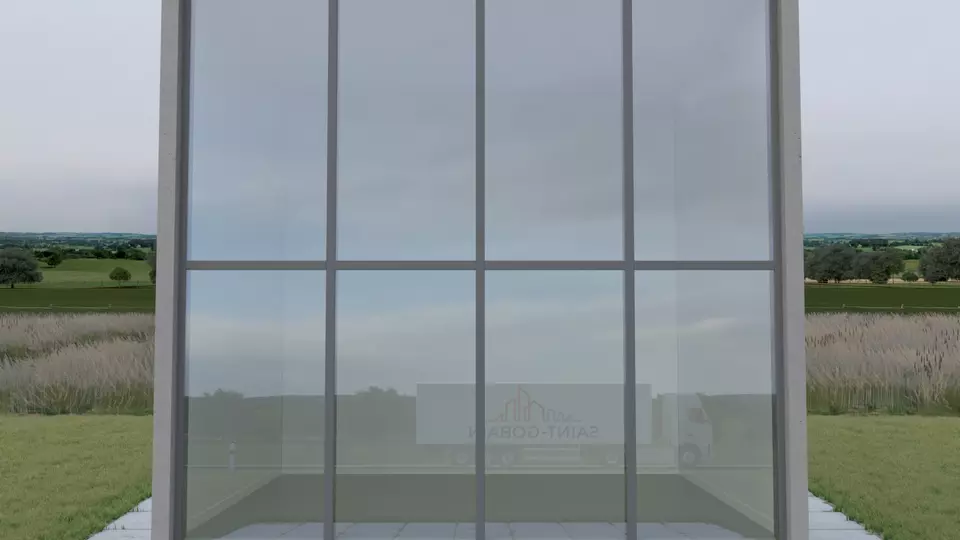 ECLAZ ZEN - Ciel Couvert Sans store Vue de face