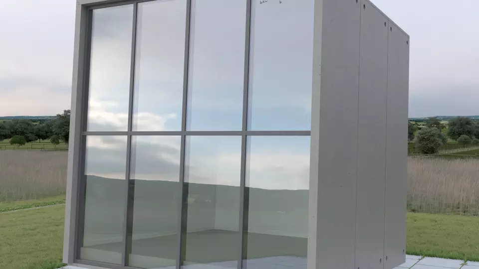 ECLAZ ZEN - Ciel couvert Sans store Vue en angle