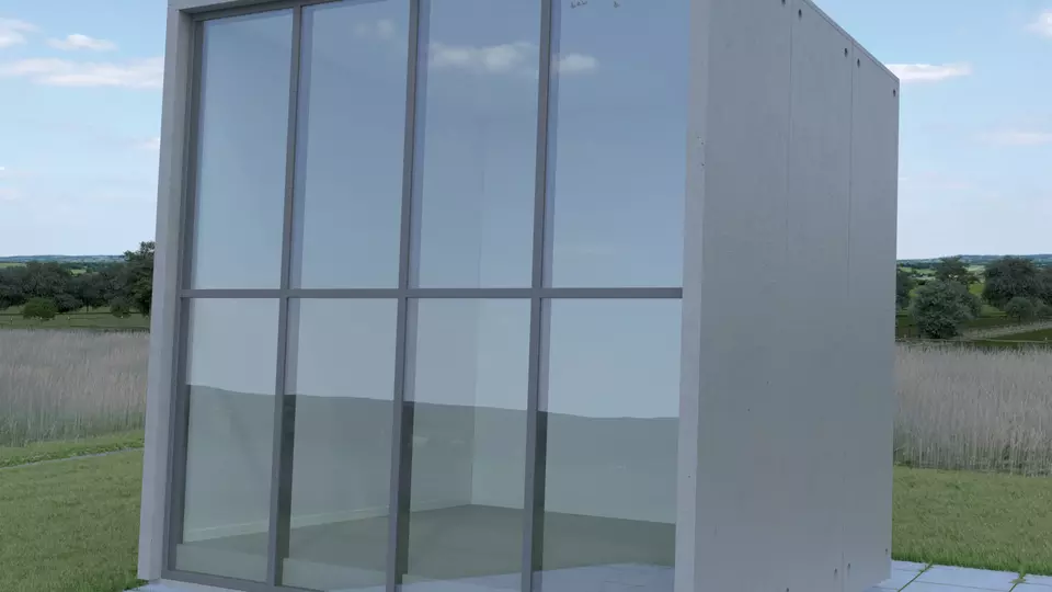 ECLAZ ZEN - Ciel clair Sans store Vue en angle