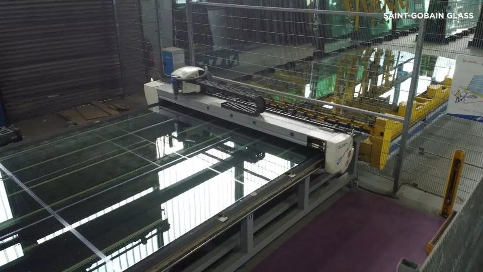 Processus transformation verre Saint-Gobain Glass Saultain