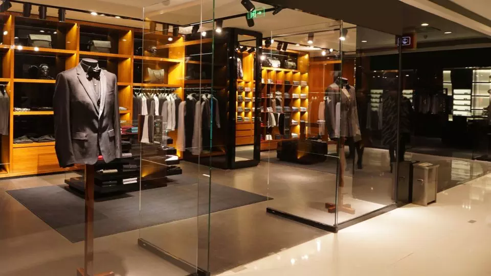 Vitrage anti reflet vitrine