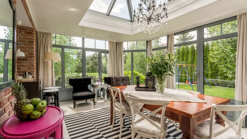 verre vitrage pour veranda