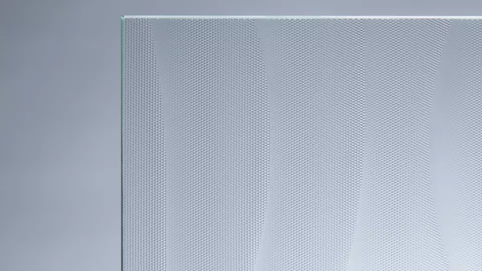 Verre imprimé Waveline fluid _ Gamme DecorGlass