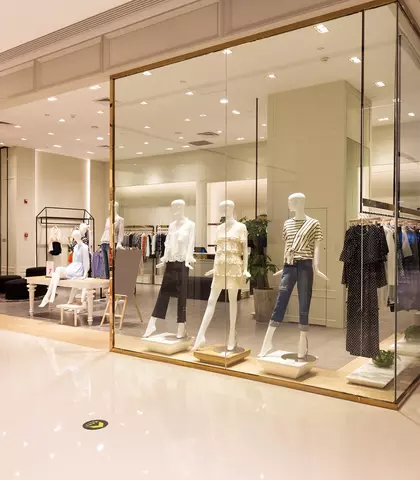 Vitrage vitrine 
