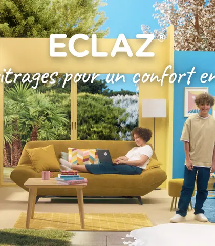 Les doubles vitrages ECLAZ® pour un été au frais et un hiver au chaud !