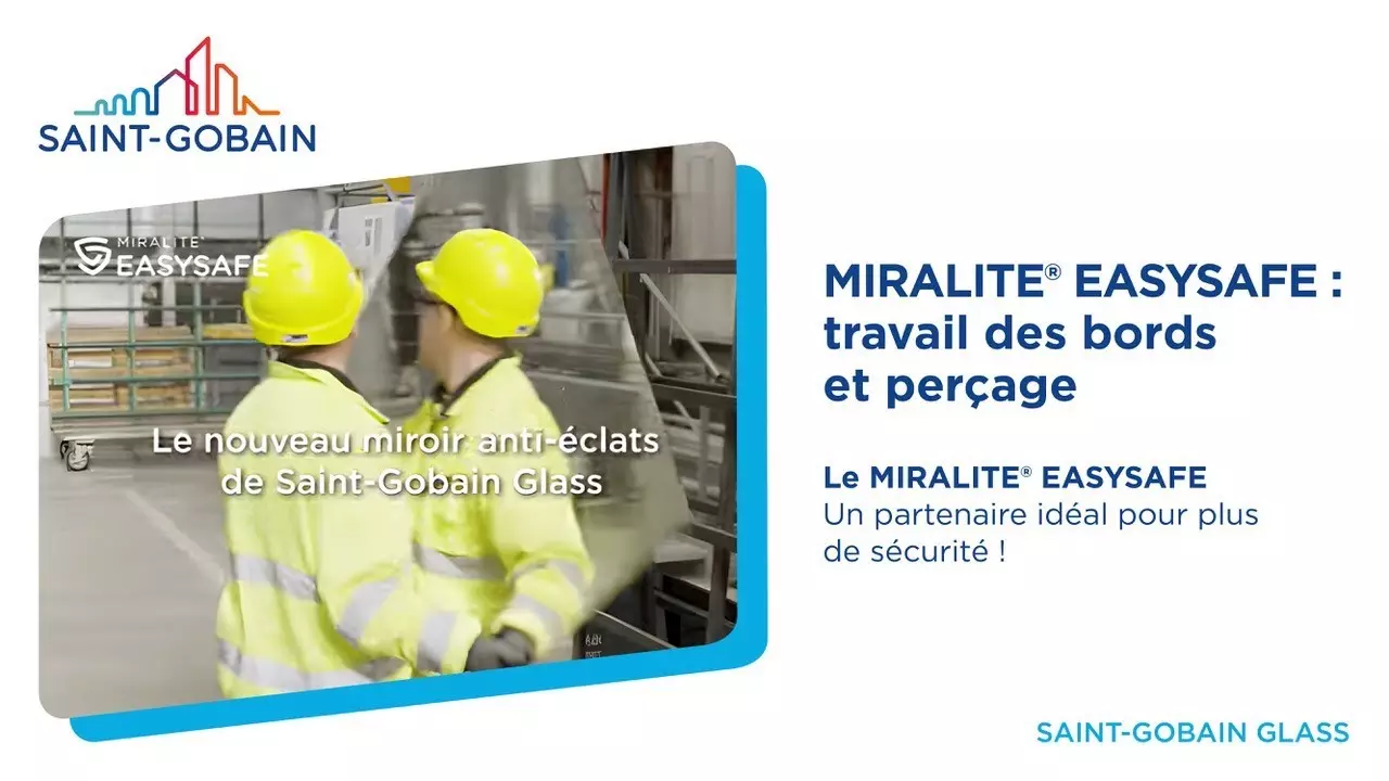 MIRALITE® EASYSAFE : travail des bords et perçage thumbnail
